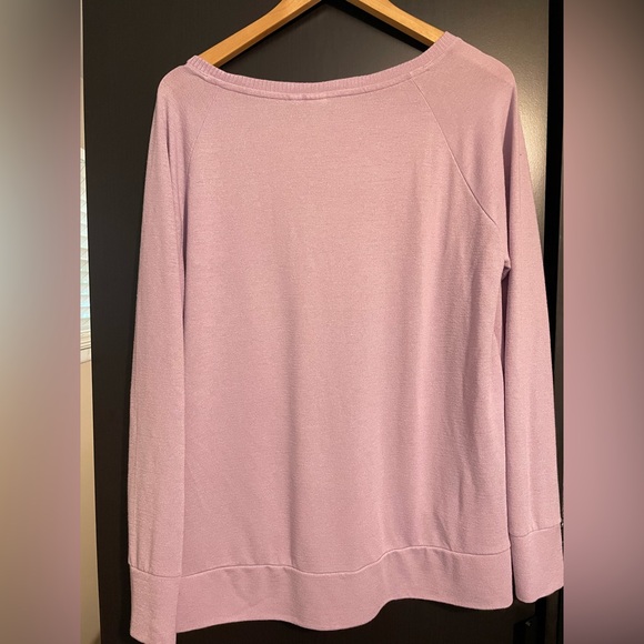 GAP - Lavender Long Sleeve Lightweight Sweater - Picture 2 of 4